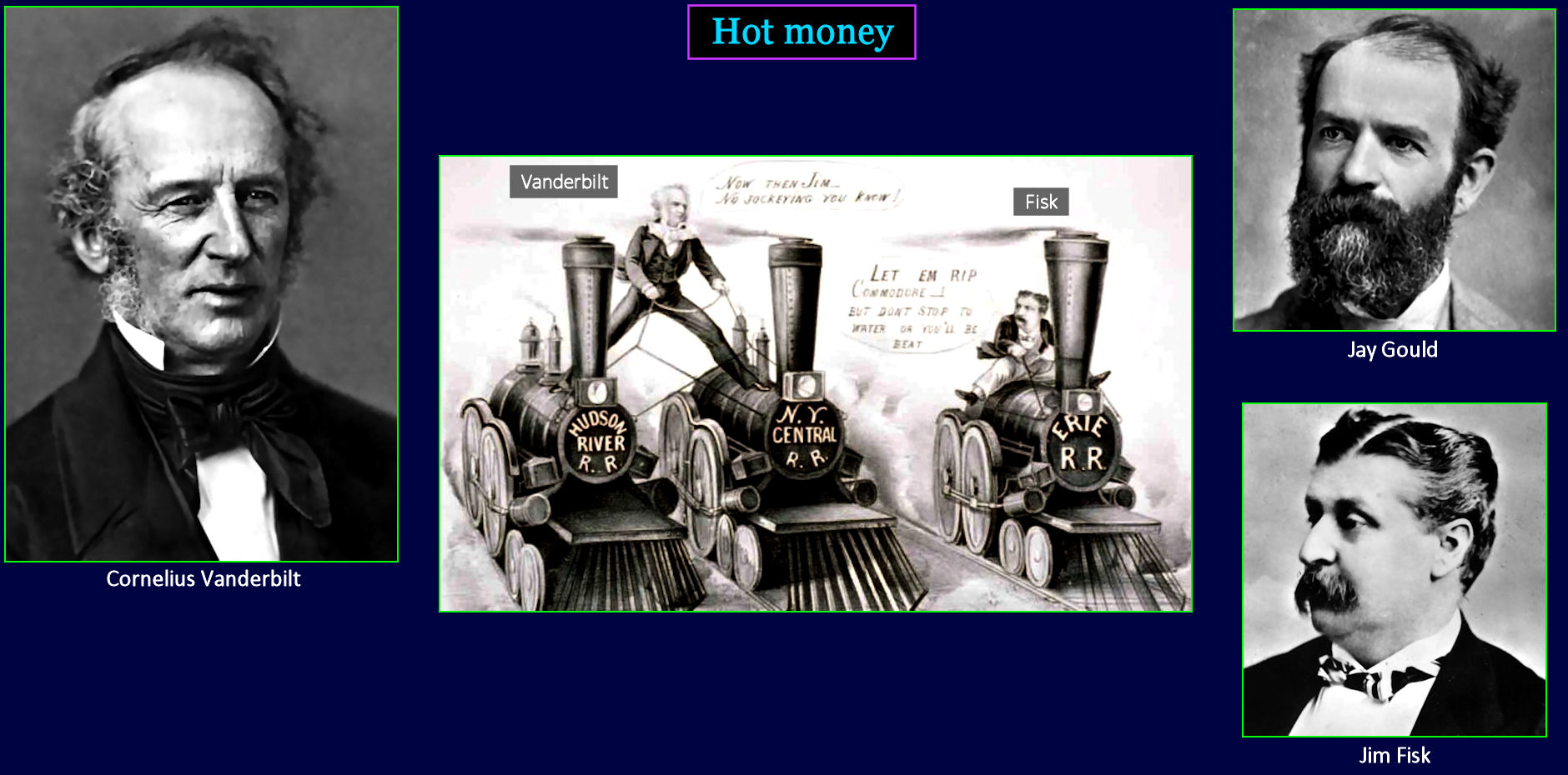 Hot railroad money, 1870s